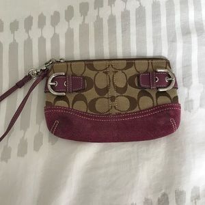 Coach wristlet